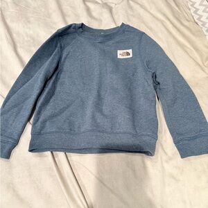 Kids The North Face Blue Crewneck Sweatshirt